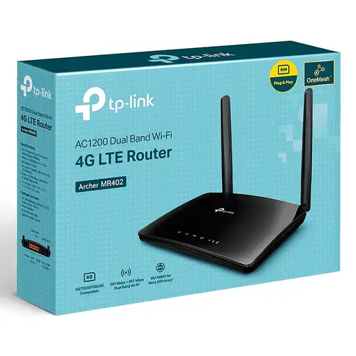 TP-Link Archer MR402 router inalámbrico Ethernet rápido Doble banda