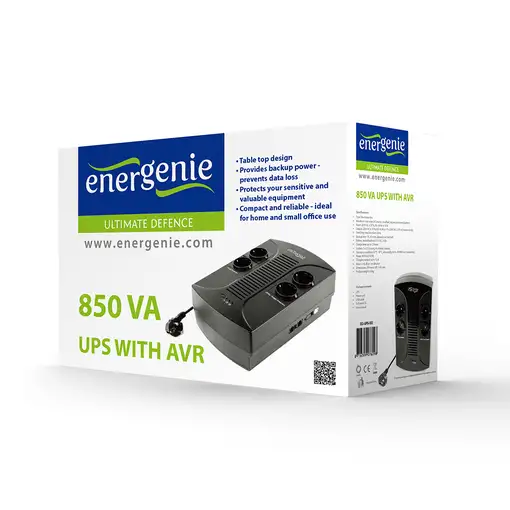 Gembird EG-UPS-002 sistema de alimentación ininterrumpida (UPS) 0,85 kVA 510 W 4 s