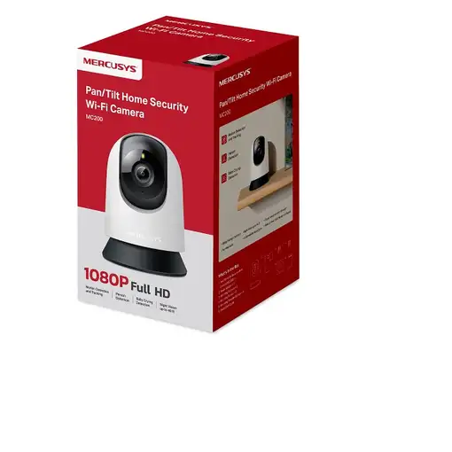 Mercusys MC200 cámara de vigilancia Bombilla Interior 1920 x 1080 Pixeles