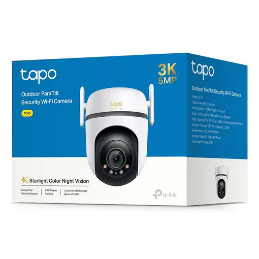 TP-Link Tapo TC43(EU) V2 Esférico Cámara de seguridad IP