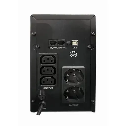Gembird EG-UPS-035 sistema de alimentación ininterrumpida (UPS) Línea interactiva