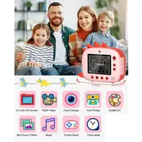 Cámara instantánea de impresión Klack para niños - Rosa