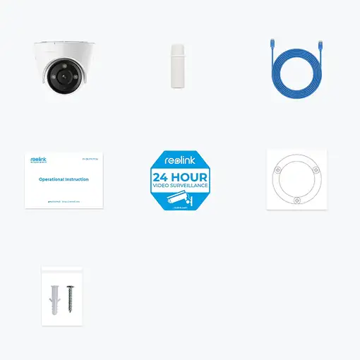 Reolink P434 Almohadilla Cámara de seguridad IP