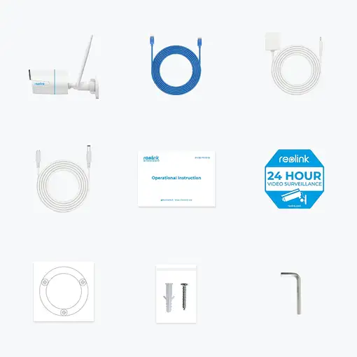 Reolink W320 Bala (forma) Cámara de seguridad IP Exterior 2560 x 1920 Pixeles