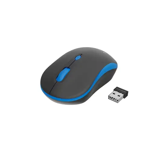 Gembird WIRELESS OPTICAL MOUSE MUSW-4B-03-B 1600DP - Maus ratón Oficina Ambidextro