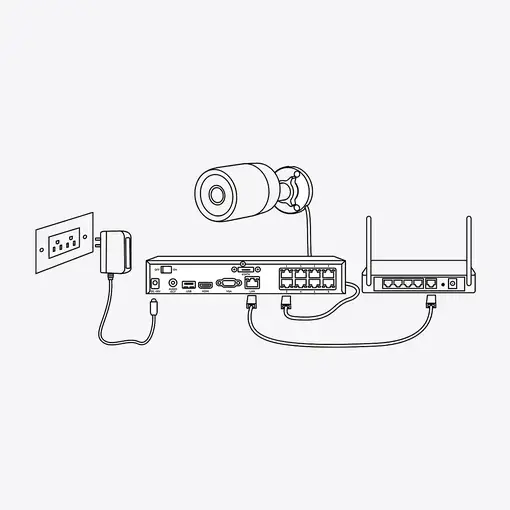 Reolink P430 Bala (forma) Cámara de seguridad IP