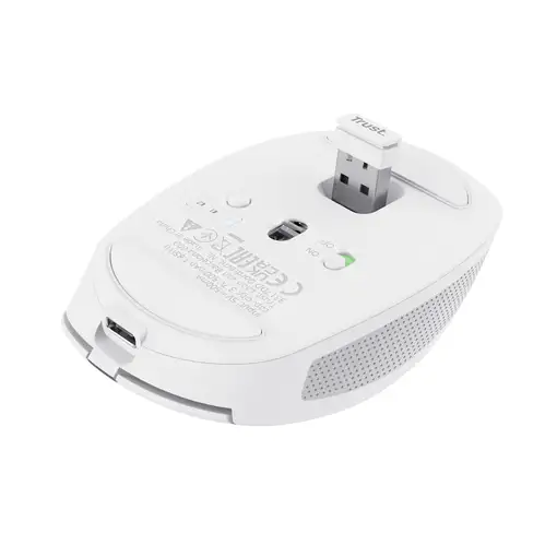 Trust Ozaa ratón Oficina mano derecha RF Wireless + Bluetooth Óptico 3200 DPI