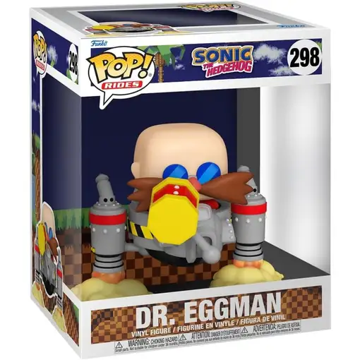 Funko pop rides deluxe videojuegos sonic doctor eggman 70584