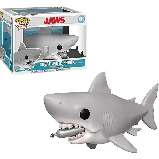 Figura pop tiburon jaws diving tank 15cm