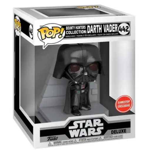 Figura pop star wars bounty hunter darth vader exclusive