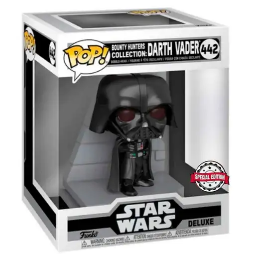 Figura pop star wars bounty hunter darth vader exclusive