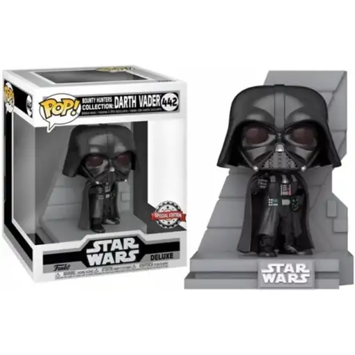 Figura pop star wars bounty hunter darth vader exclusive