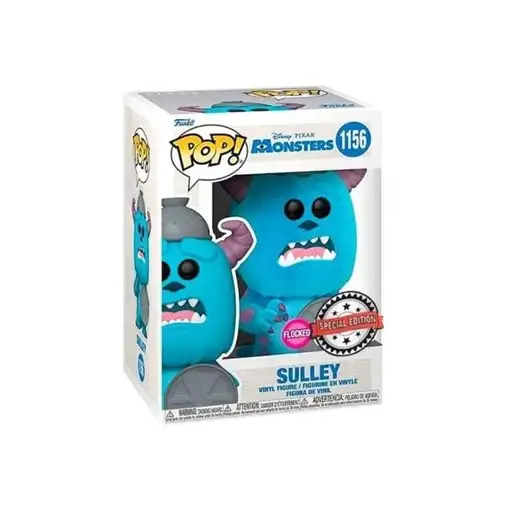 Funko pop disney monstruos sa monster inc 20th sulley with lid flocked 58754