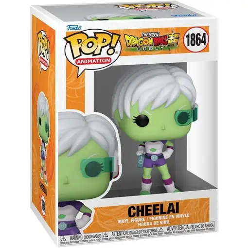 Funko pop dragon ball broly cheelai