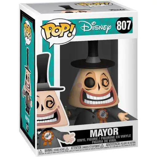Figura pop disney pesadilla antes de navidad major mayor with megaphone