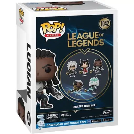Funko pop games vinyl: league of legends lucian 80301