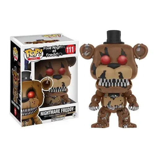 Funko pop pesadilla freddy 111 - five nights at freddys - 889698110648