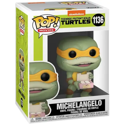 Figura pop tortugas ninja 2 michaelangelo