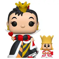 Figura pop disney alicia en el pais de las maravillas queen with king