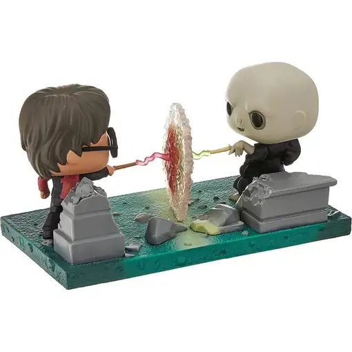 Funko pop harry potter escena harry vs voldemort
