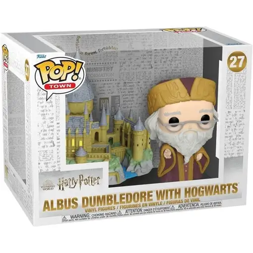 Figura pop harry potter anniversary dumbledore with hogwarts