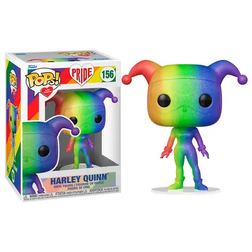Figura pop dc comics harley quinn pride