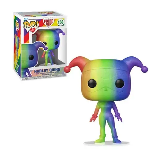 Figura pop dc comics harley quinn pride