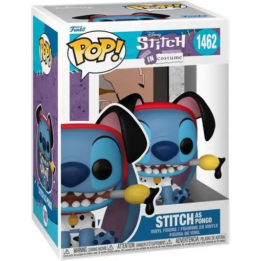 Funko pop disney stitch disfrazado 101 dalmatas pongo 75165