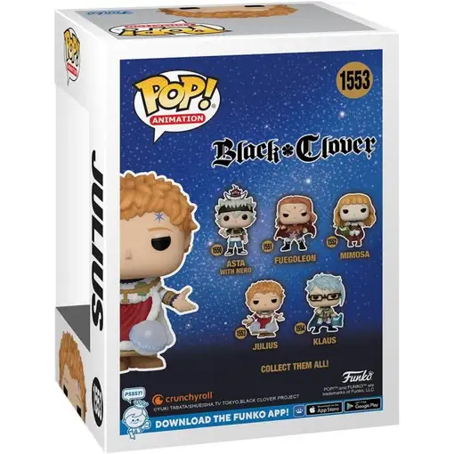 Funko pop black clover julius novachrono 72117