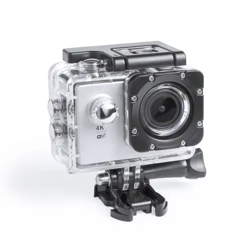 Cámara Deportiva de acción Klack Rosa Pro 4K Con Mando