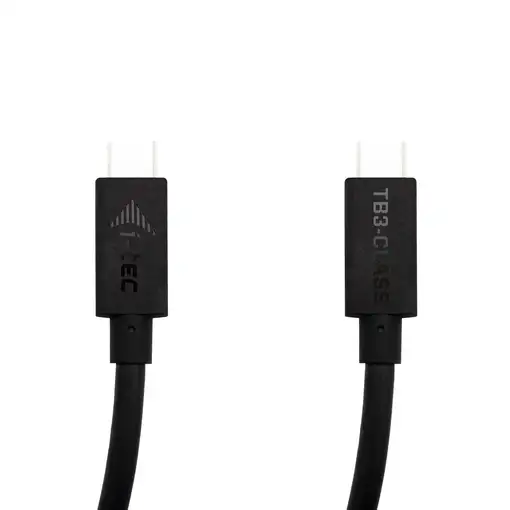 i-tec Thunderbolt 3 – Class Cable, 40 Gbps, 100W Power Delivery, USB-C Compatible,
