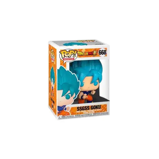 Figura pop dragon ball super ssgss goku exclusive