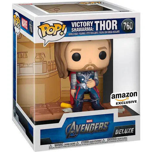 Figura pop deluxe marvel los vengadores avengers thor exclusive
