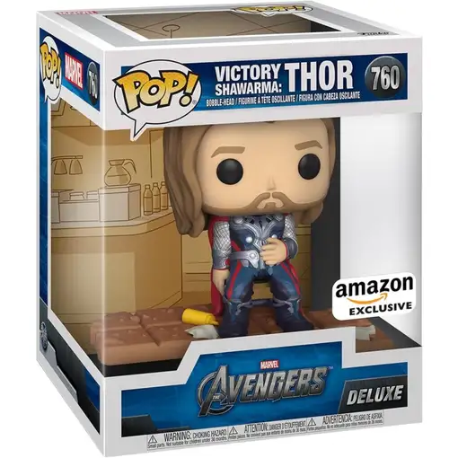 Figura pop deluxe marvel los vengadores avengers thor exclusive