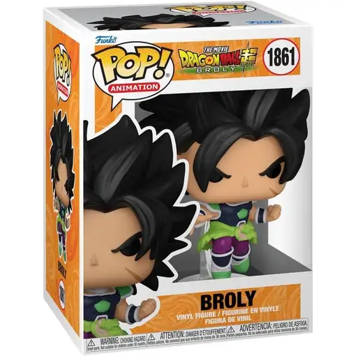 Funko pop dragon ball broly broly