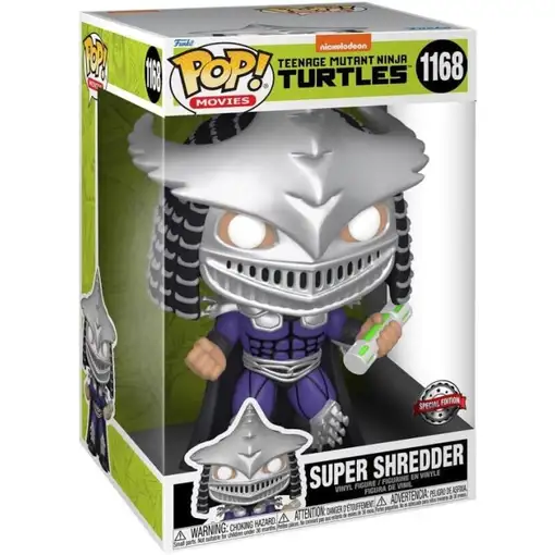Figura tortugas ninja super shredder exclusive 25cm