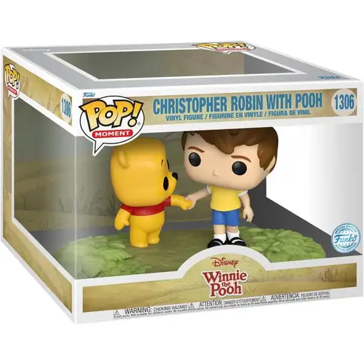Figura pop moments disney winnie the pooh christopher robin with pooh exclusive