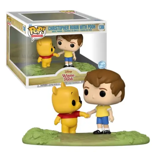 Figura pop moments disney winnie the pooh christopher robin with pooh exclusive