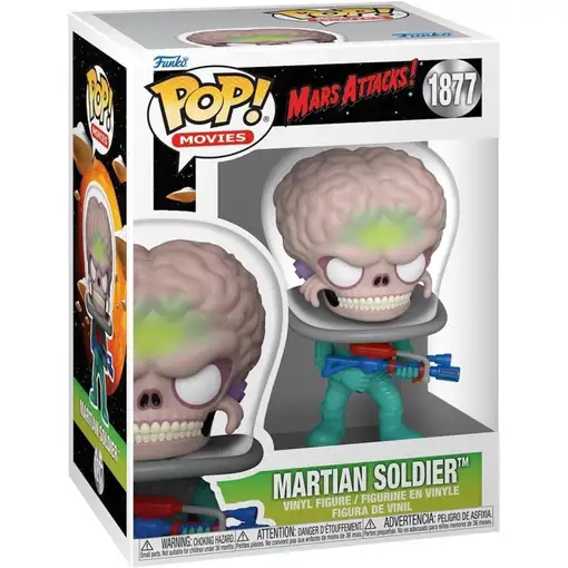 Figura pop mars attacks martian soldier