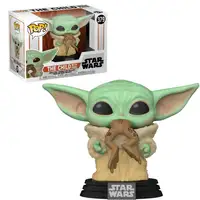 Funko pop star wars the mandalorian baby yoda con rana nº 379 -caja original-