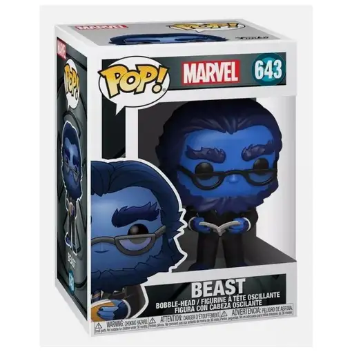 Funko pop beast 639 - x-men - 889698492898