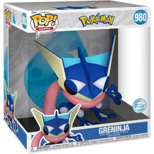 Figura pop pokemon greninja exclusive 25cm