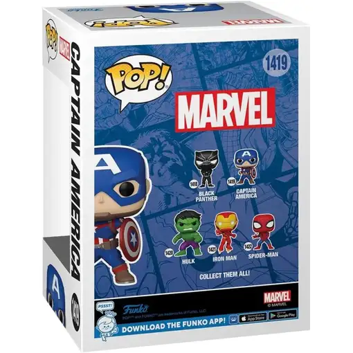 Funko pop marvel new classics capitÁn amÉrica