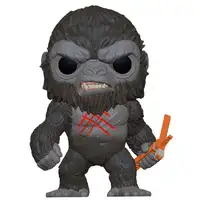 Figura pop godzilla vs kong battle scarred kong