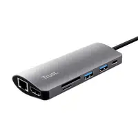 Trust Dalyx tarjeta y adaptador de interfaz Interno HDMI, RJ-45, USB 3.2 Gen 1 (3.