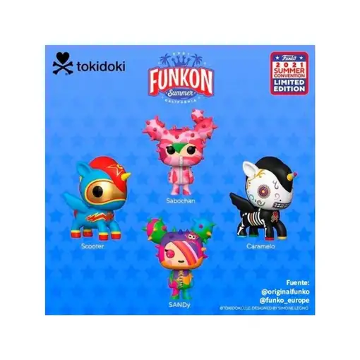 Figura pop tokidoki caramelo exclusive