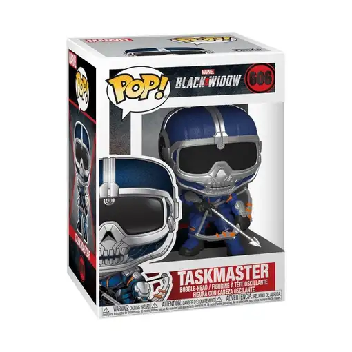Figura pop marvel black widow taskmaster with bow