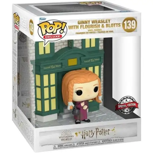 Figura pop harry potter ginny weasley flourish & blotts exclusive