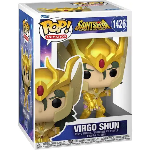 Funko pop saint seiya caballeros del zodiaco gold virgo shun 72061