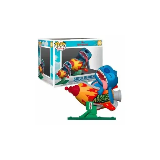 Figura pop disney lilo and stitch - stitch in rocket